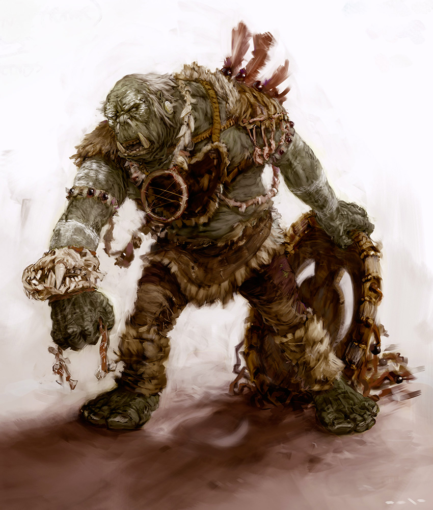 Orc Shaman by Jonathan Vair aka Stigmata