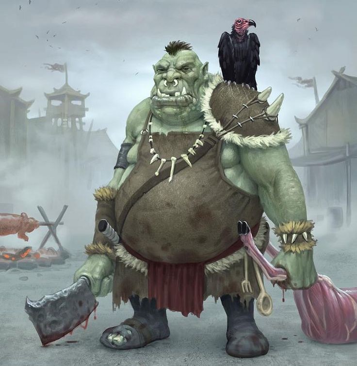 Orc Butcher by Peter Meijers