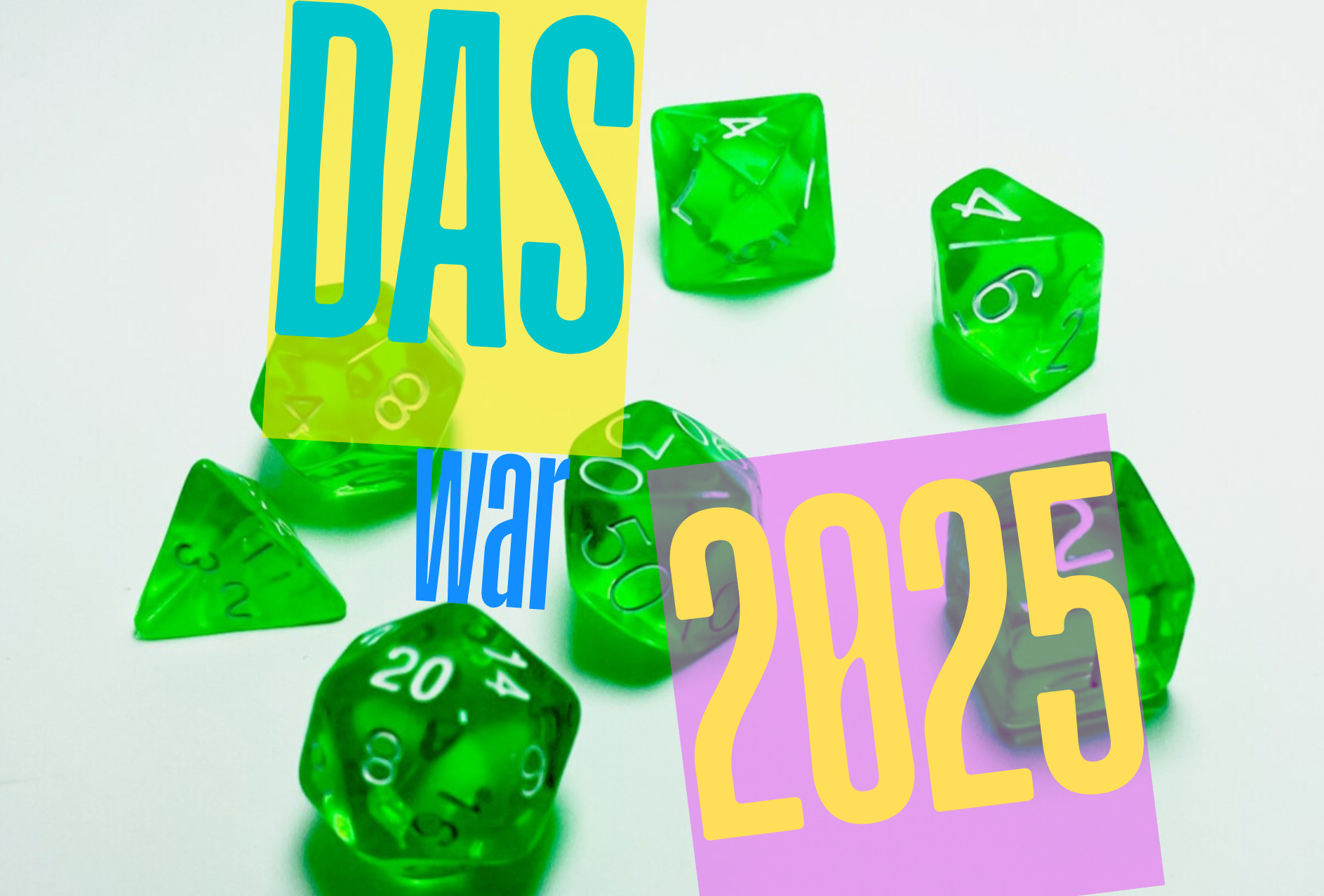 Rollenspiel Jahresrückblick 2025