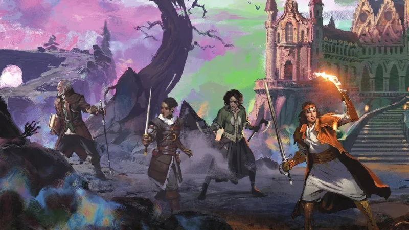DM Screen Art The Horrors Within Ravenloft